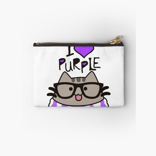 Item preview, I Heart Purple Plusheen designed and sold by ThinDove.