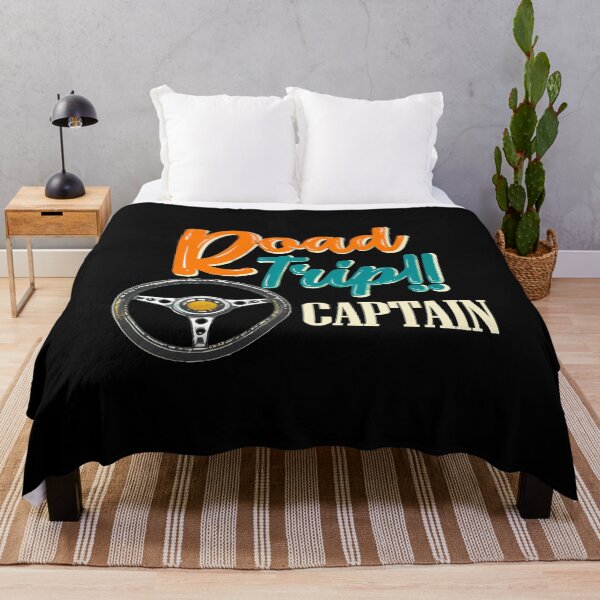 Item preview, Road Trip Captain - Vintage Family Vacation Steering Wheel Art designed and sold by BendyBeasts.