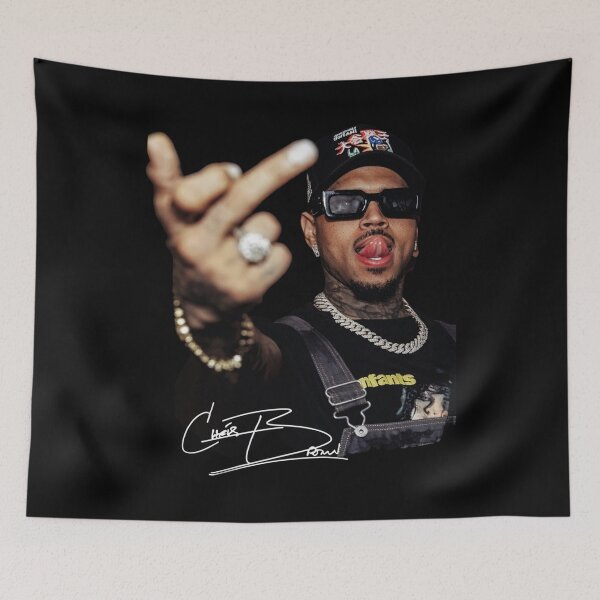 Item preview, Chris Brown Middle Finger, Chris Brown Breezy Bowl XX designed and sold by PoppiNoori.