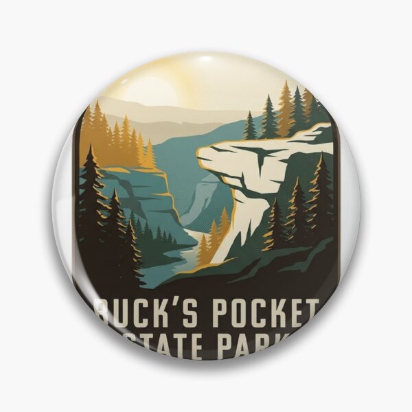 Item preview, Buck's Pocket State Park Alabama designed and sold by DetourDgn.