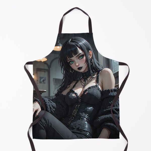 Artikelvorschau, Heißes Halloween-Anime-Goth-Girl-Waifu 326 entworfen und verkauft von Your New Fixation.