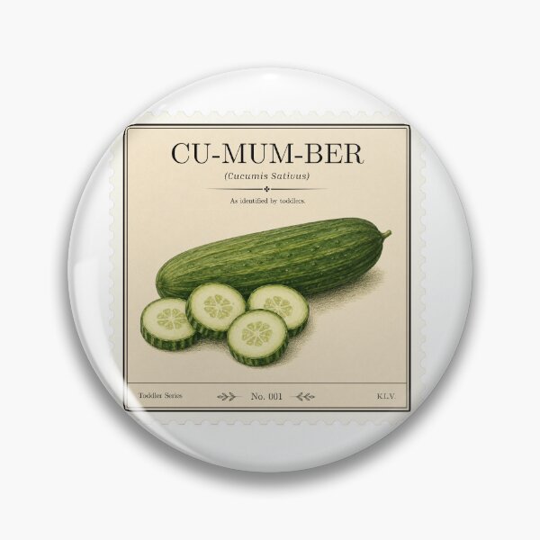 Item preview, Cumumber - Specimen Plate No. 001 - Toddler Series designed and sold by K.L.V. Curiosities .