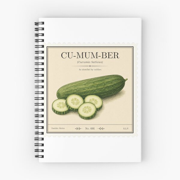 Item preview, Cumumber - Specimen Plate No. 001 - Toddler Series designed and sold by K.L.V. Curiosities .
