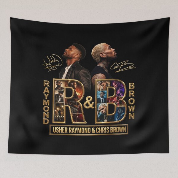 Item preview, R&B Tour Vibes , Usher Chris Brown, Raymond Brown designed and sold by PoppiNoori.