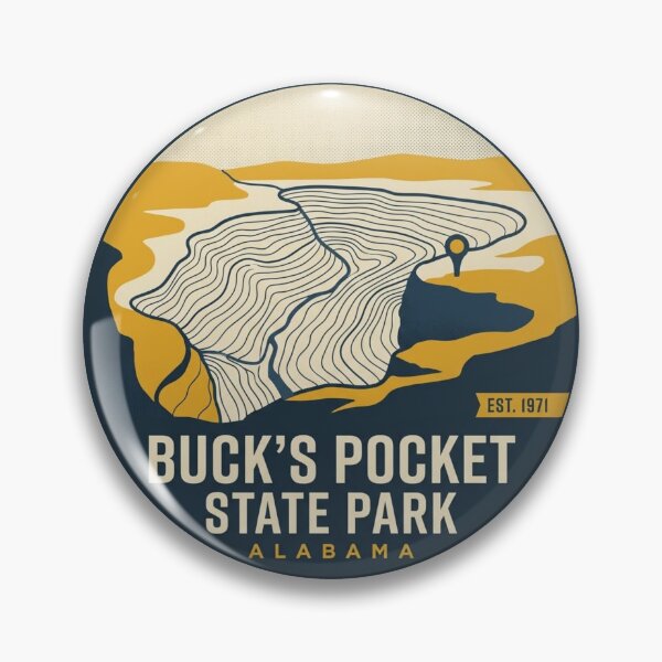 Item preview, Buck's Pocket State Park Alabama designed and sold by DetourDgn.