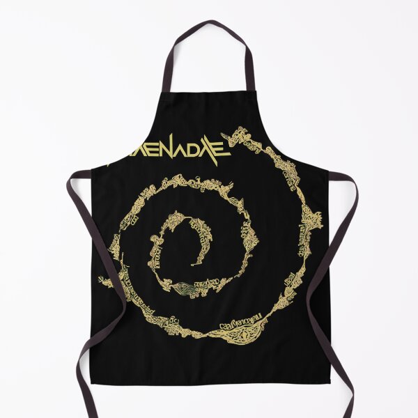 Item preview, Ornate Script Spiral Emblem Gold designed and sold by Odd-Nest-Studio.