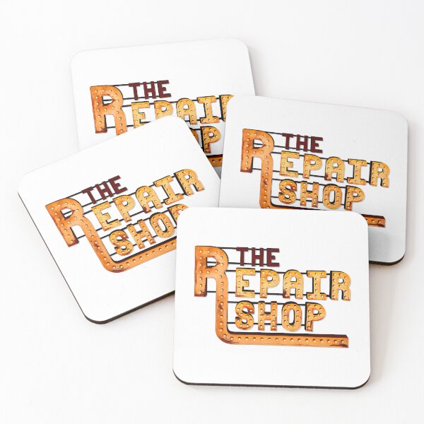 Item preview, the repairs shop logo Tshirt Logo Sticker Merchandise designed and sold by Meryoen.