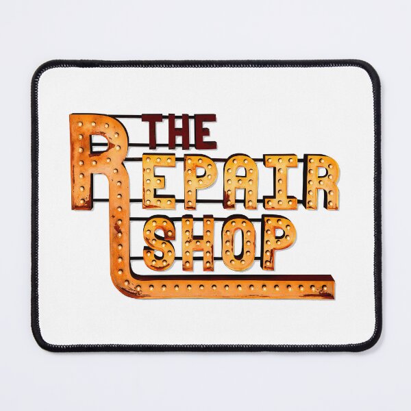 Item preview, the repairs shop logo Tshirt Logo Sticker Merchandise designed and sold by Meryoen.