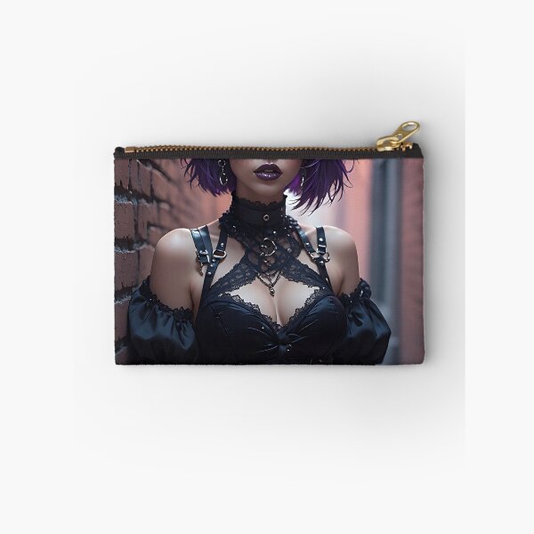 Item preview, Hot Halloween Anime Goth Girl Waifu 330 designed and sold by Your New Fixation.