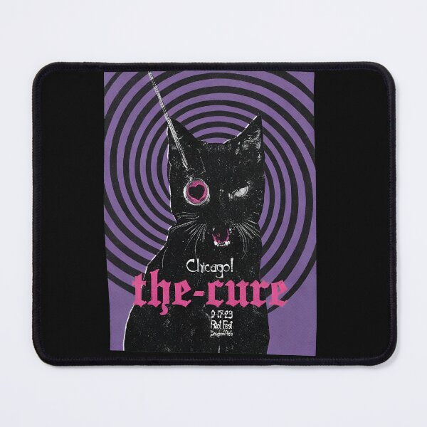 Item preview, Dark Cat Heart Pendant Psychedelic Music designed and sold by Odd-Nest-Studio.