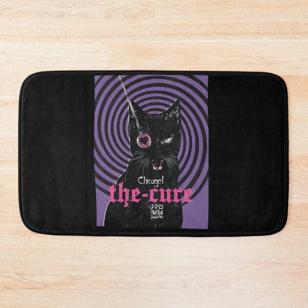 Item preview, Dark Cat Heart Pendant Psychedelic Music  designed and sold by Odd-Nest-Studio.