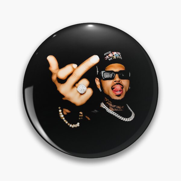 Item preview, The Face Of Breezy Chris Brown designed and sold by PoppiNoori.