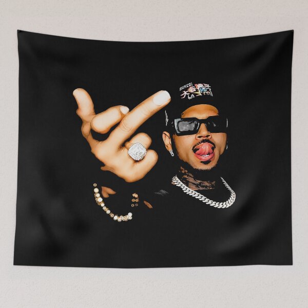 Item preview, The Face Of Breezy Chris Brown designed and sold by PoppiNoori.