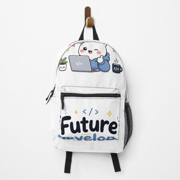Item preview, Future Developer Cute Kawaii Coding Student Programmer Typography Sticker designed and sold by Sanika arts .