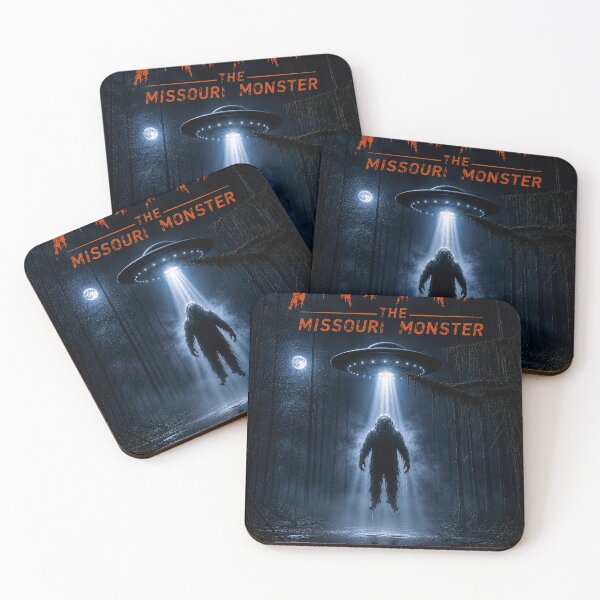 Item preview, MOMO: The Missouri Monster Movie Poster Modern designed and sold by Rock Ape Studios.
