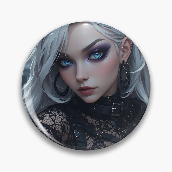 Item preview, Hot Halloween Anime Goth Girl Waifu 331 designed and sold by Your New Fixation.