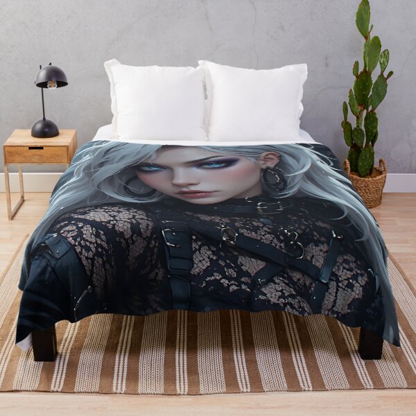 Item preview, Hot Halloween Anime Goth Girl Waifu 331 designed and sold by Your New Fixation.