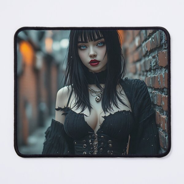 Item preview, Hot Halloween Anime Goth Girl Waifu 332 designed and sold by Your New Fixation.