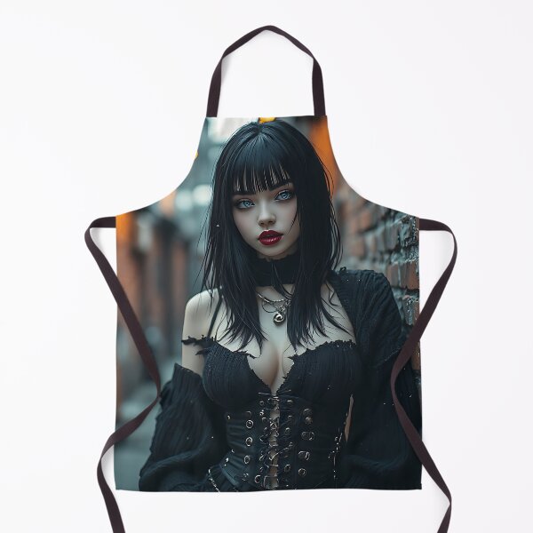 Item preview, Hot Halloween Anime Goth Girl Waifu 332 designed and sold by Your New Fixation.