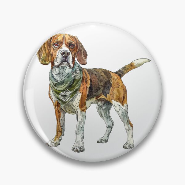Item preview, Beagle Dog | Cute Puppy Aesthetic Art designed and sold by Mandayartstudio.