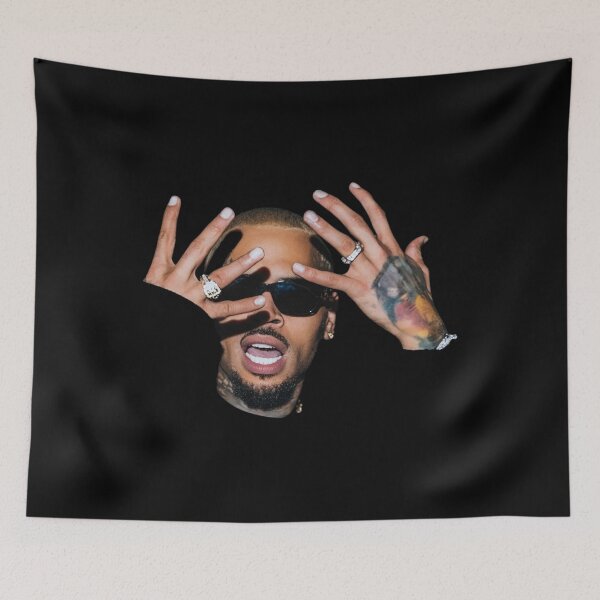 Item preview, The Face Of Breezy Chris Brown, Chris Brown, Breezy Tour, Usher Chris Brown R&B Tour designed and sold by PoppiNoori.