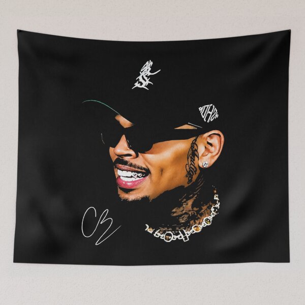 Item preview, The Face Of Breezy Chris Brown designed and sold by PoppiNoori.