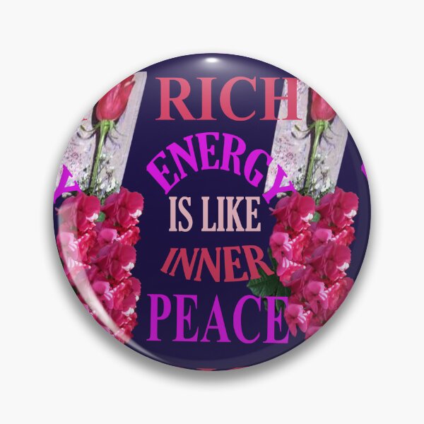 Item preview, "RICH ENERGY IS LIKE INNER PEACE" no.1 designed and sold by VAVibrationArt.