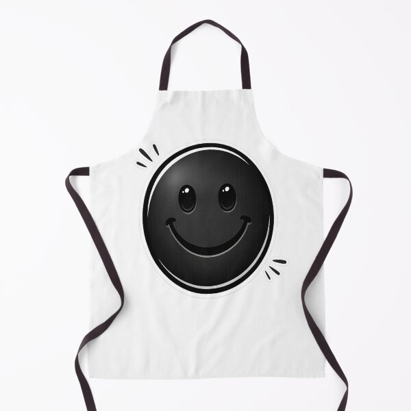 Item preview, Black Smile Emoji – Minimal Happy Face designed and sold by Genzfirevibes.