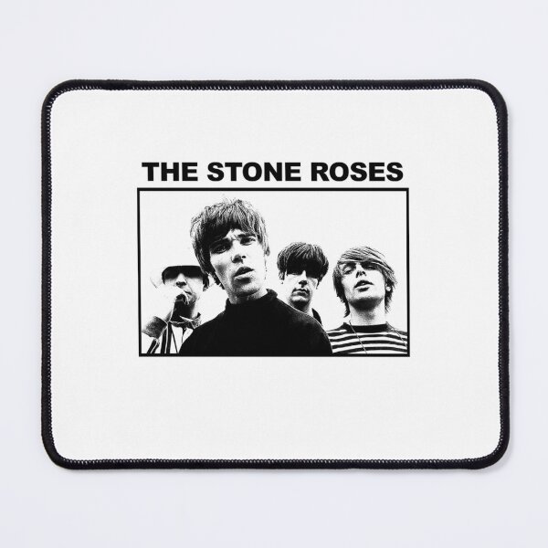 Item preview, The Stone Roses Monochrome Negative Band Members Portrait designed and sold by Robynkie.