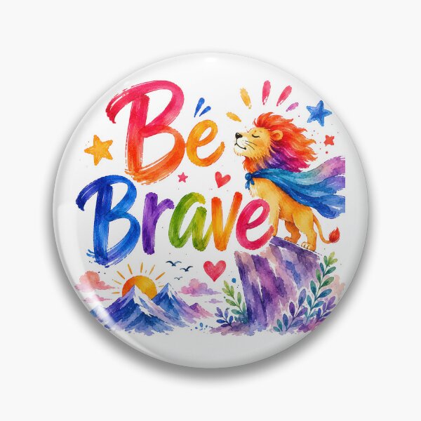 Item preview, Be brave designed and sold by nimmitrends.
