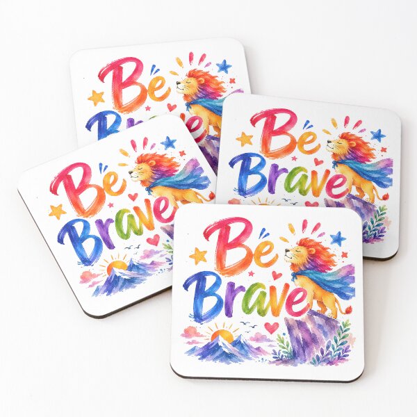 Item preview, Be brave designed and sold by nimmitrends.