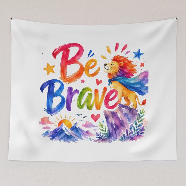 Item preview, Be brave designed and sold by nimmitrends.