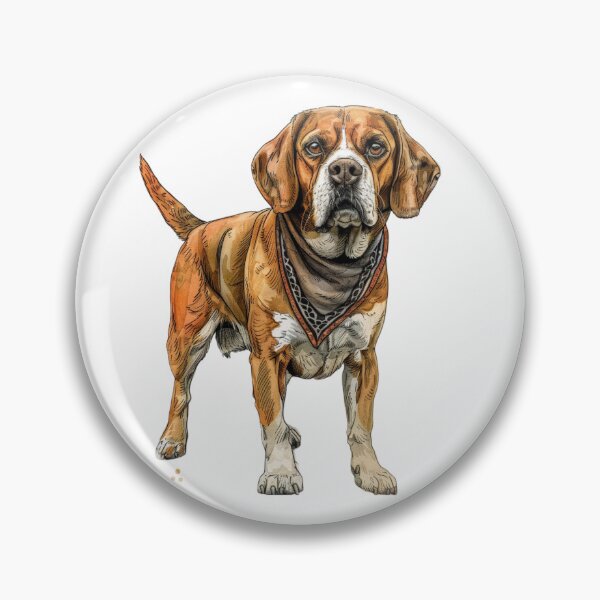 Item preview, Beagle Dog | Cute Puppy Aesthetic Art designed and sold by Mandayartstudio.