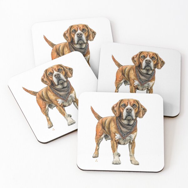 Item preview, Beagle Dog | Cute Puppy Aesthetic Art designed and sold by Mandayartstudio.