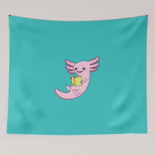 Item preview, Reading Axolotl designed and sold by robyriker.