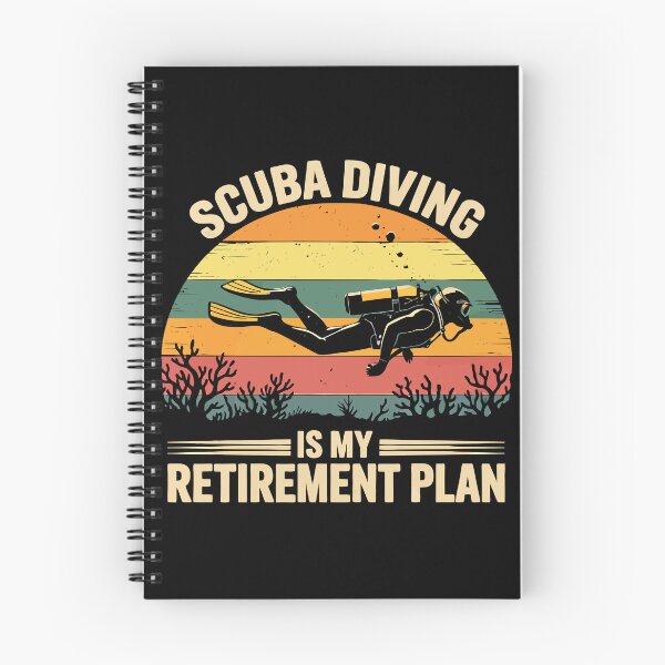 Item preview, Yes I Do Have A Retirement Plan I Plan On Scuba Diving - Scuba Diver Art designed and sold by BendyBeasts.