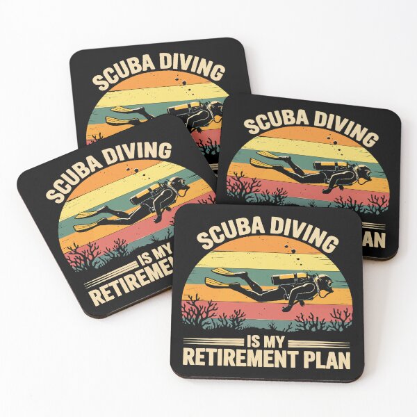 Item preview, Yes I Do Have A Retirement Plan I Plan On Scuba Diving - Scuba Diver Art designed and sold by BendyBeasts.