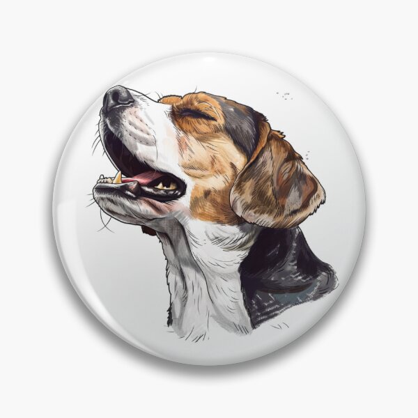 Item preview, Beagle Dog | Cute Puppy Aesthetic Art designed and sold by Mandayartstudio.