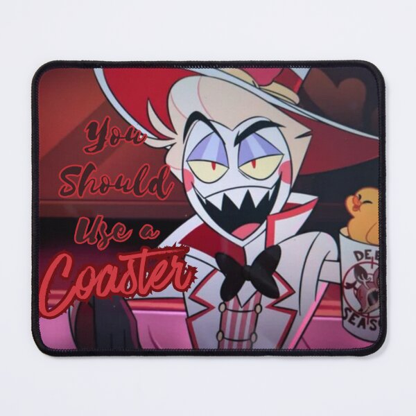 Item preview, You Should Use a Coaster - Lucifer designed and sold by JustABrokeFan.