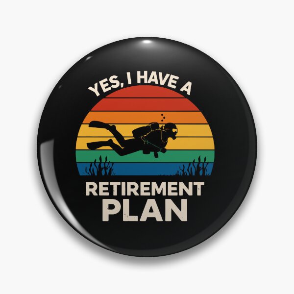 Item preview, Yes I Do Have A Retirement Plan I Plan On Scuba Diving - Scuba Diver Art designed and sold by BendyBeasts.