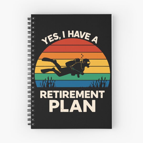 Item preview, Yes I Do Have A Retirement Plan I Plan On Scuba Diving - Scuba Diver Art designed and sold by BendyBeasts.