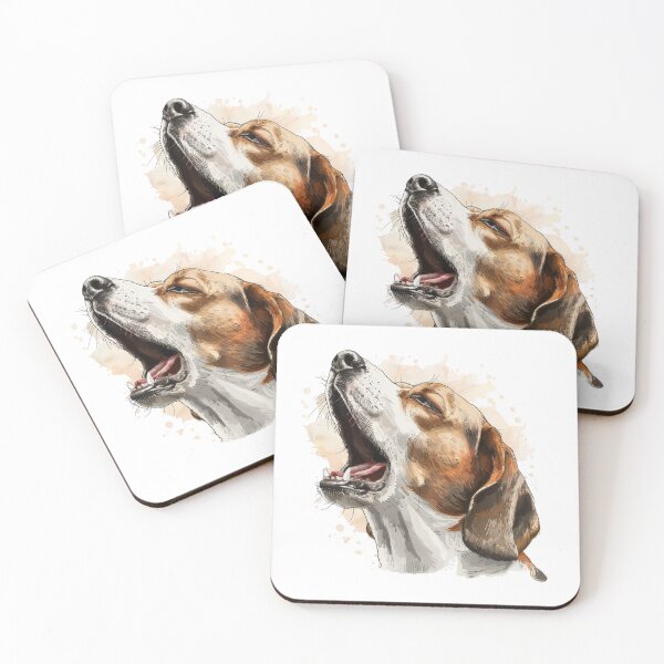 Item preview, Beagle Dog | Cute Puppy Aesthetic Art designed and sold by Mandayartstudio.