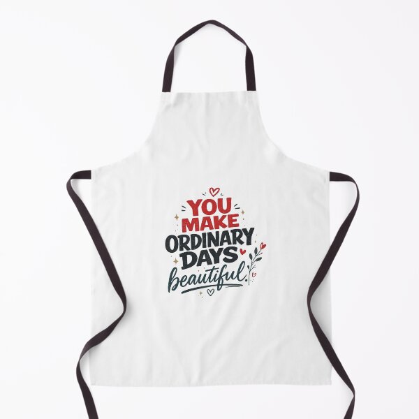 Item preview, You Make Ordinary Days Beautiful | Romantic Typography Quote | Minimal Love Design designed and sold by Lovestickerco.