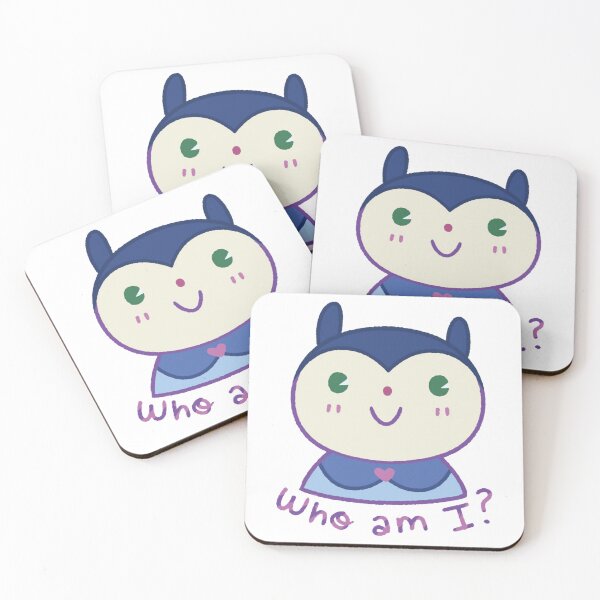 Item preview, Critter Who Am I Cute Round Animal Face Typography Design designed and sold by ariannagarci.