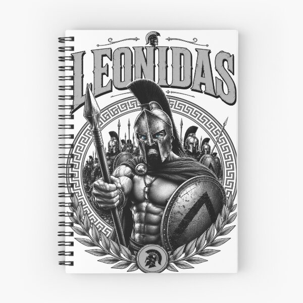 Item preview, Leonidas King of Sparta Black&White Edition designed and sold by KLERIKSTORE.