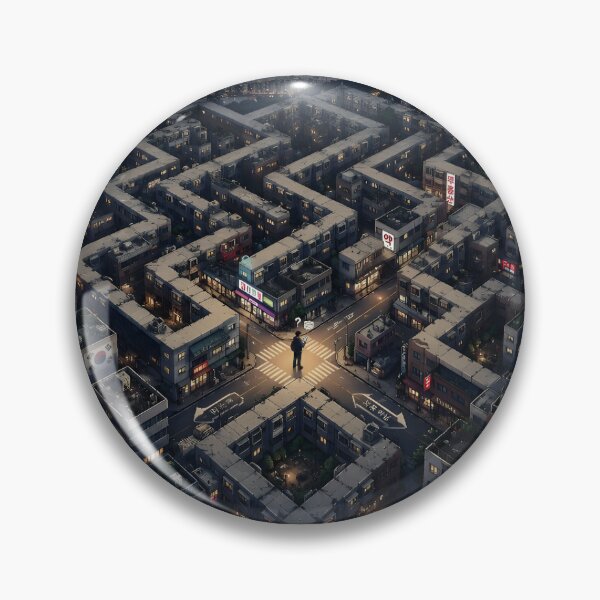 Item preview, Lost in Seoul | City Maze Recalculating designed and sold by MidnightCache.