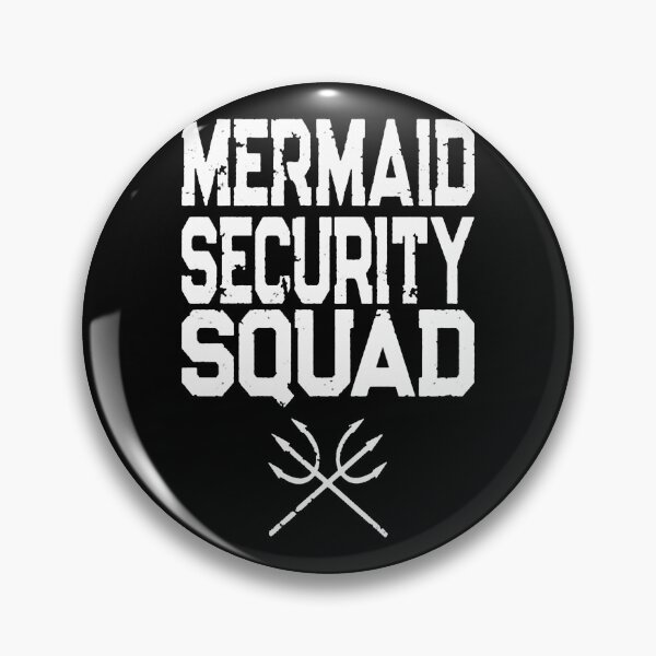 Item preview, Mermaid Security Squad with Crossed Tridents designed and sold by nayafiknania.