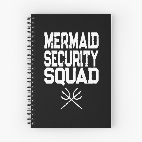 Item preview, Mermaid Security Squad with Crossed Tridents designed and sold by nayafiknania.