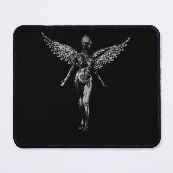 Item preview, Winged Anatomic Angel Silhouette Monochromatic designed and sold by Alienshopdesign.