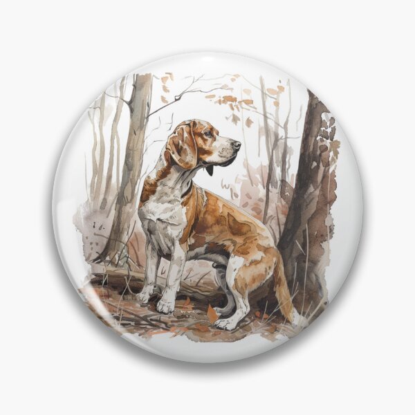 Item preview, Beagle Dog | Cute Puppy Aesthetic Art designed and sold by Mandayartstudio.